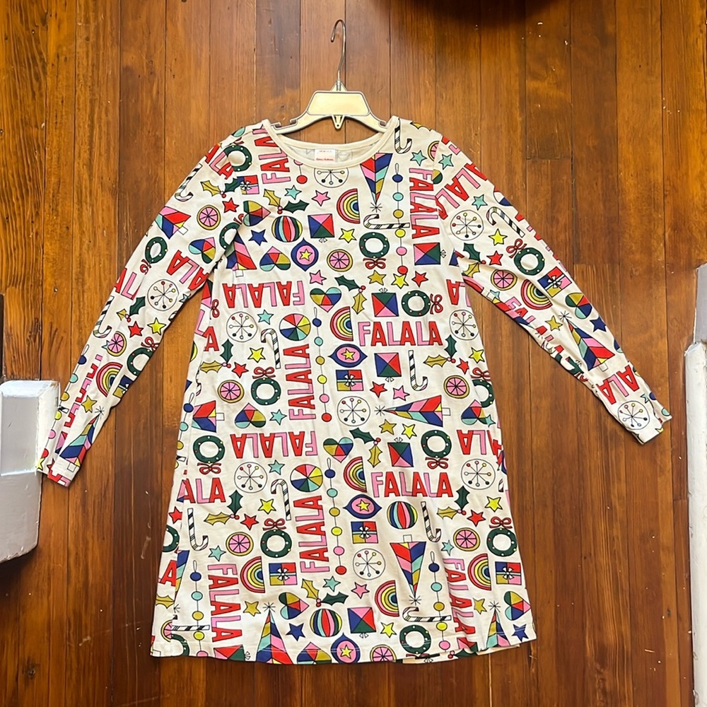 Hanna Andersson Holiday Dress! Perfect condition!!